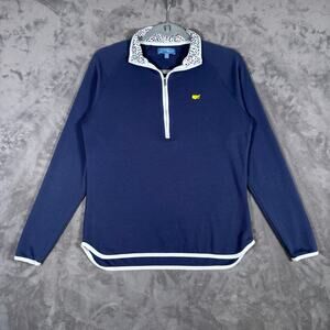 Women’s Magnolia Lane Masters Augusta Quarter Zip Pullover Navy M